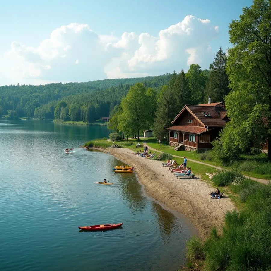 Wakacje w Polsce nad jeziorem – odkryj piękno natury
