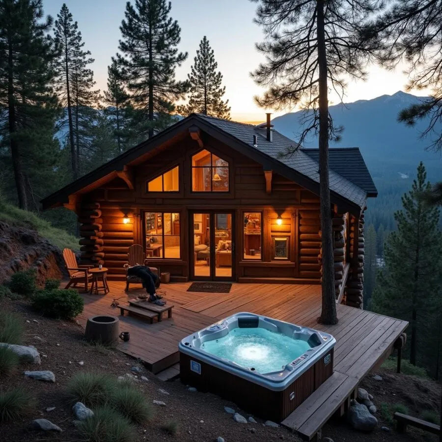 Domki na wynajem w górach z jacuzzi – doskonały wybór na relaksujący urlop